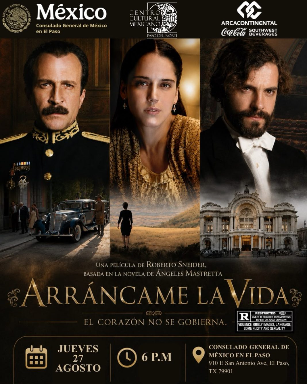 Celebran Día del Cine Mexicano en El Paso Celebran Día del Cine Mexicano en El Paso